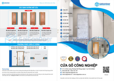 Catalogue cửa gỗ công nghiệp, catalog cửa gỗ HDF, catalogue cửa gỗ MDF, cửa gỗ Melamine, Laminate