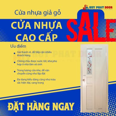 CẬP NHẬT BÁO GIÁ CỬA NHỰA ĐÀI LOAN HUYPHATDOOR CHÍNH HÃNG