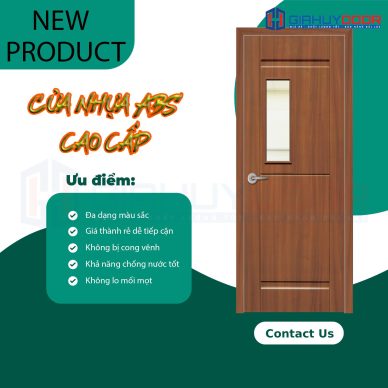 CỬA NHỰA ABS HÀN QUỐC GIAHUYDOOR - BỀN ĐẸP, TIẾT KIỆM VÀ AN TOÀN